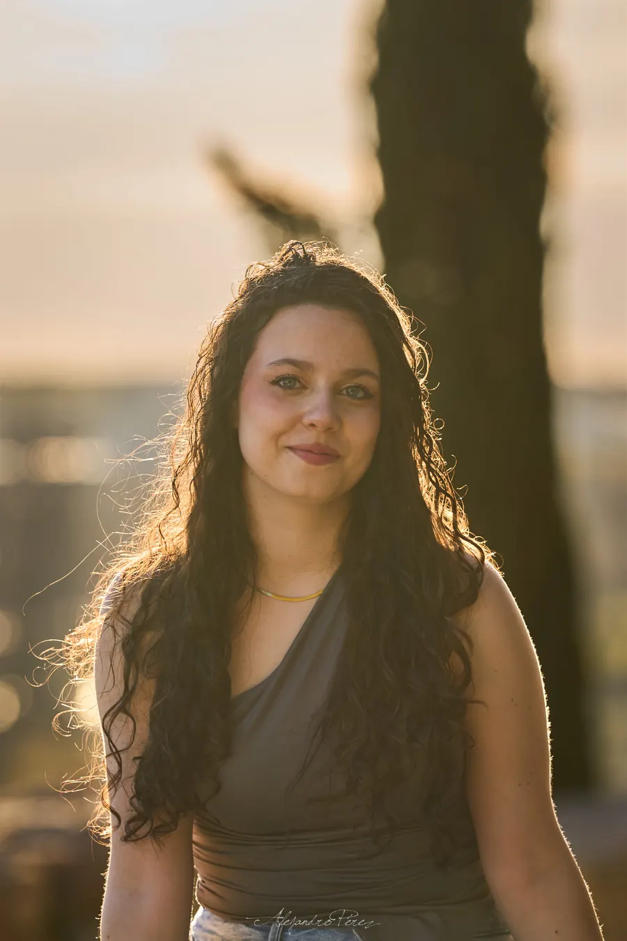 Luz dorada