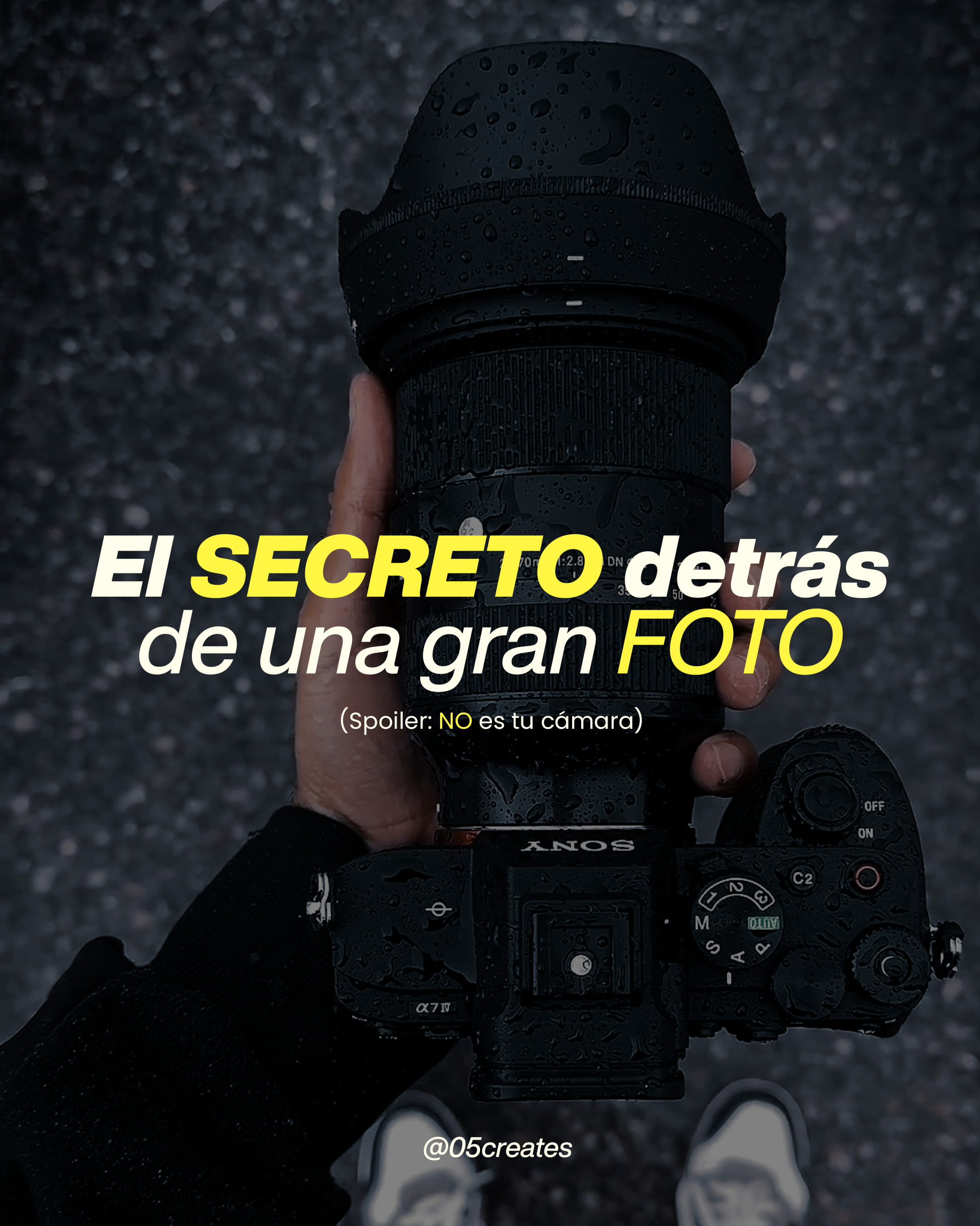 El secreto de la gran foto